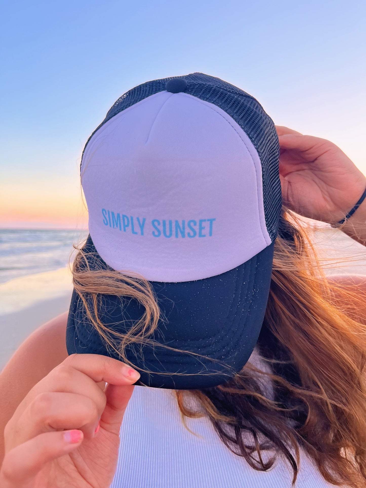 Simply Sunset trucker hat